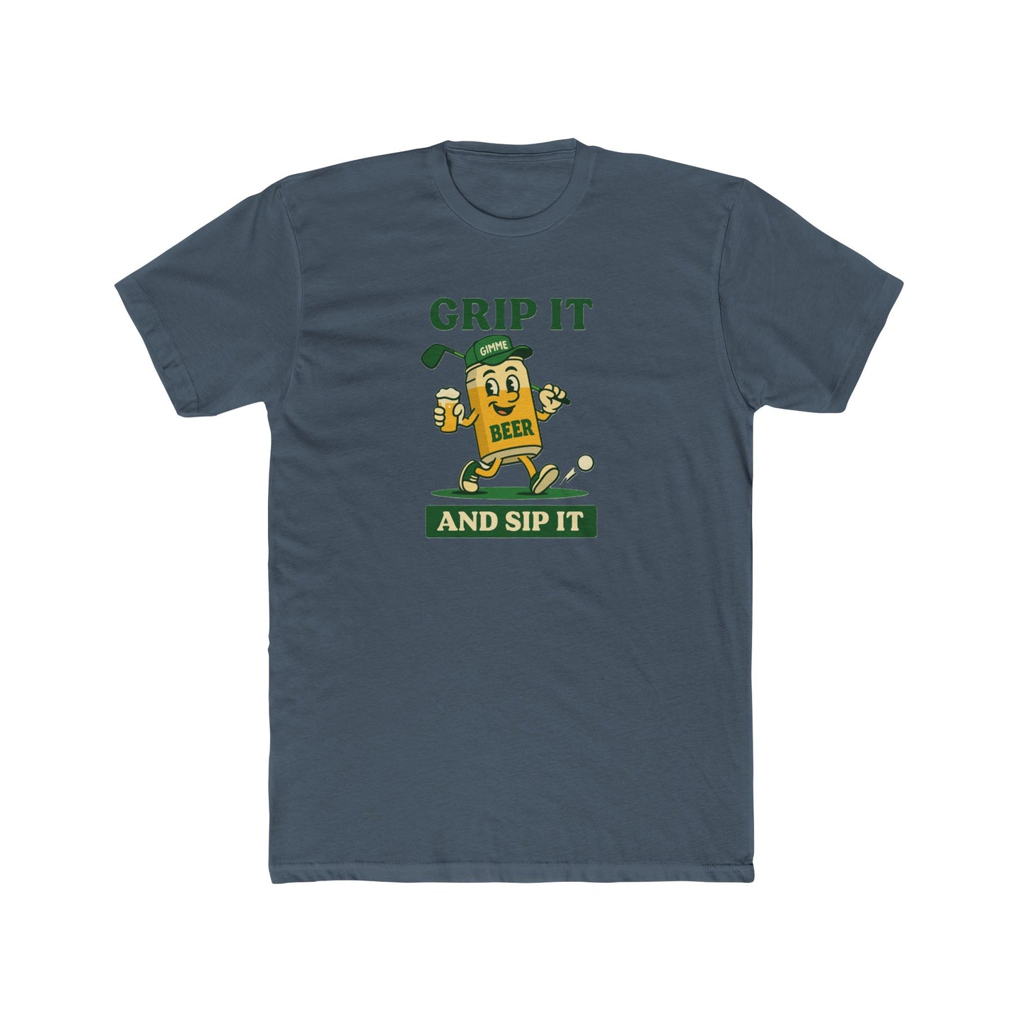 Grip it and sip it - Golf & Beer T-shirt