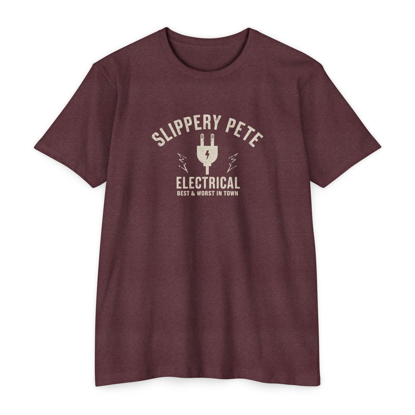 Slippery Pete Electrical - Black market T-shirt