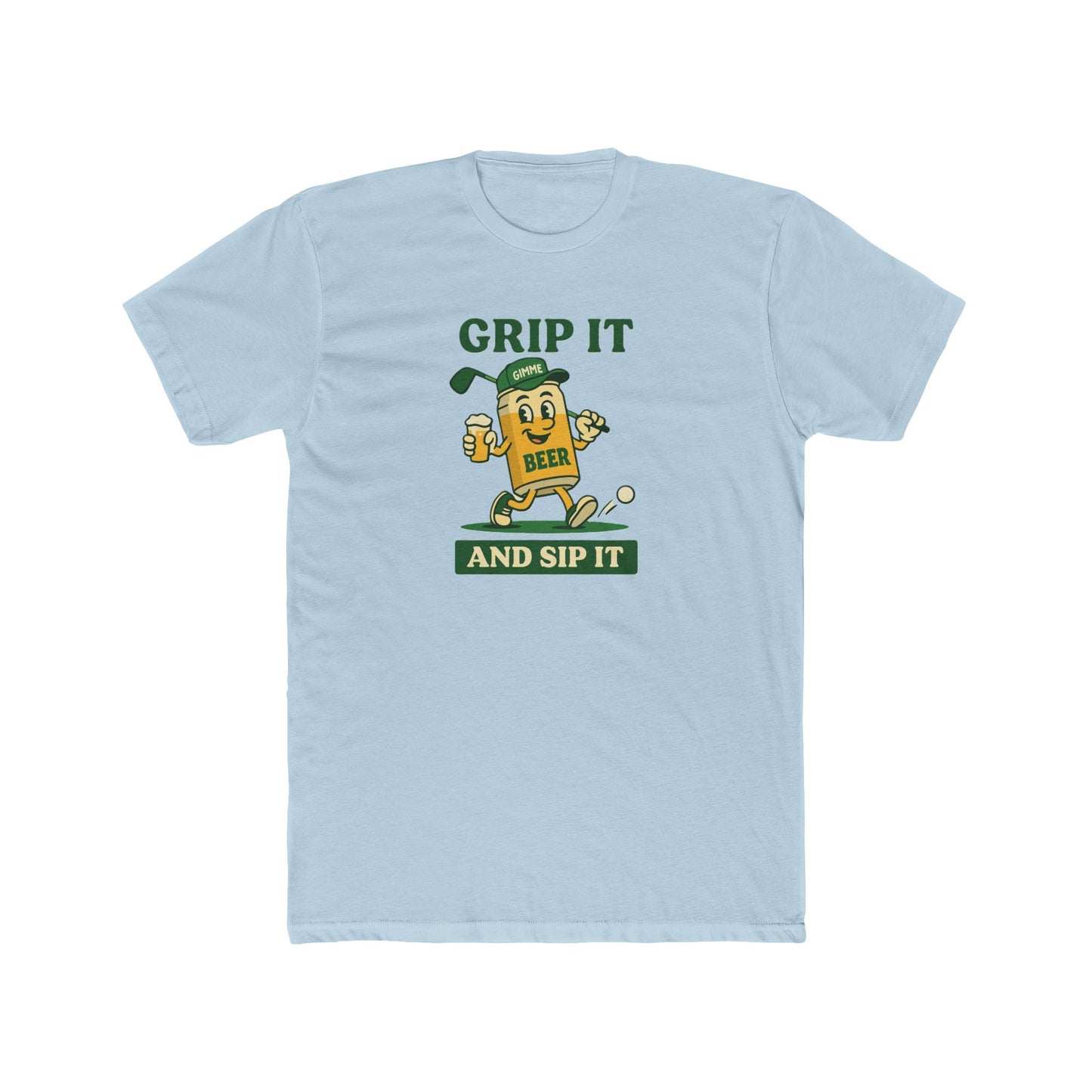 Grip it and sip it - Golf & Beer T-shirt