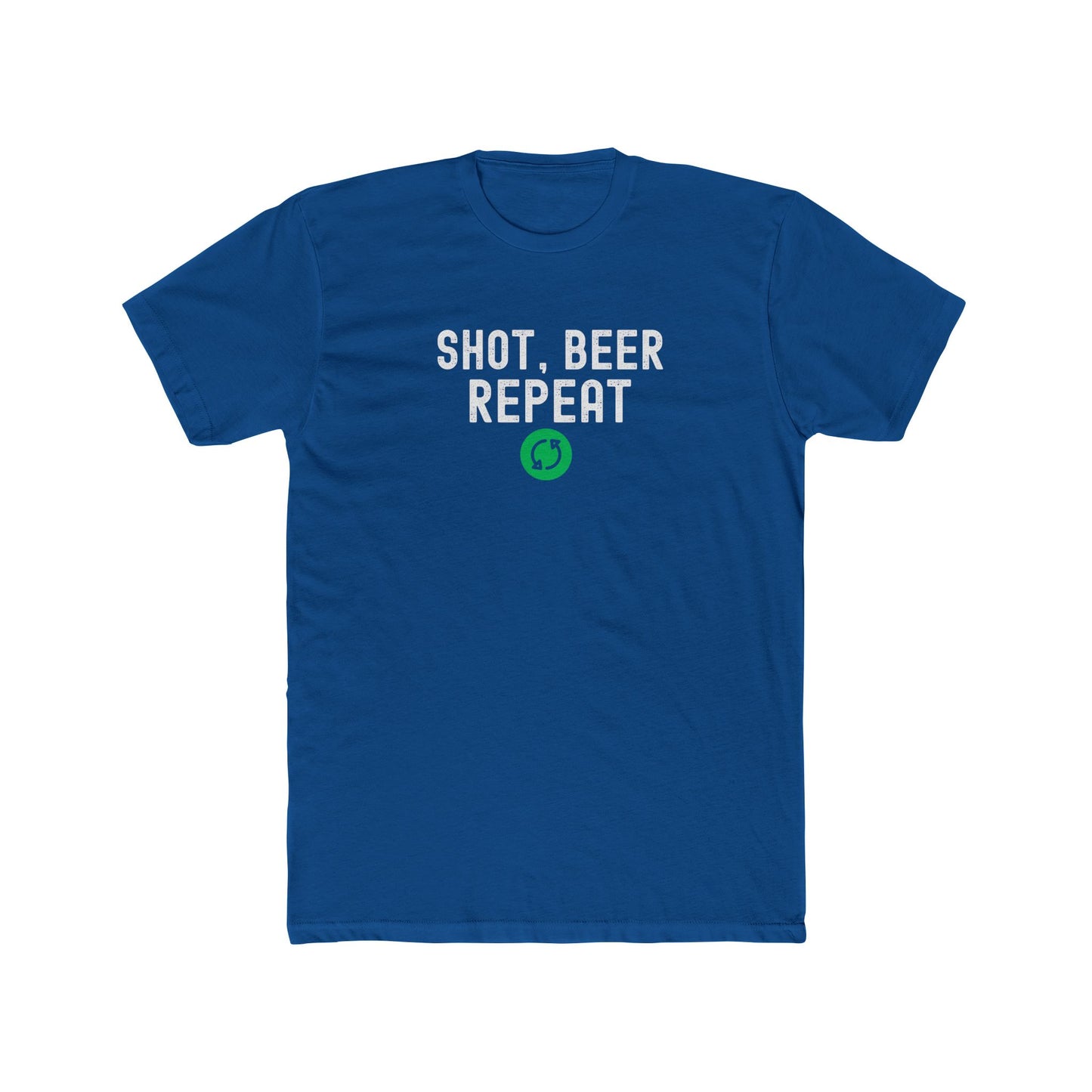 Shot, Beer, Repeat - Men Unisex T-shirt