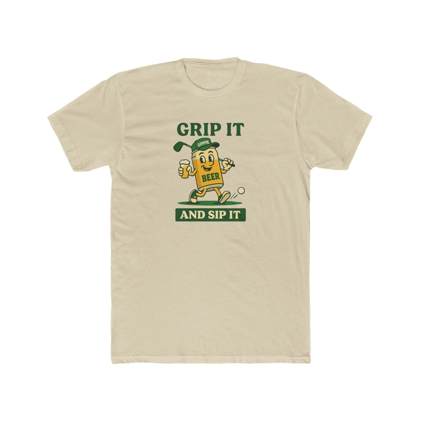 Grip it and sip it - Golf & Beer T-shirt
