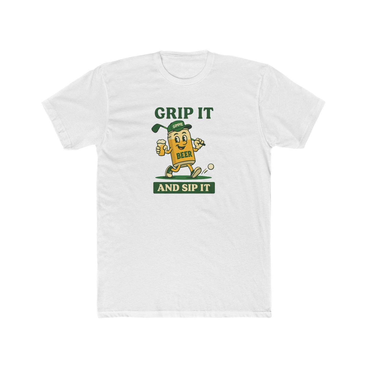Grip it and sip it - Golf & Beer T-shirt