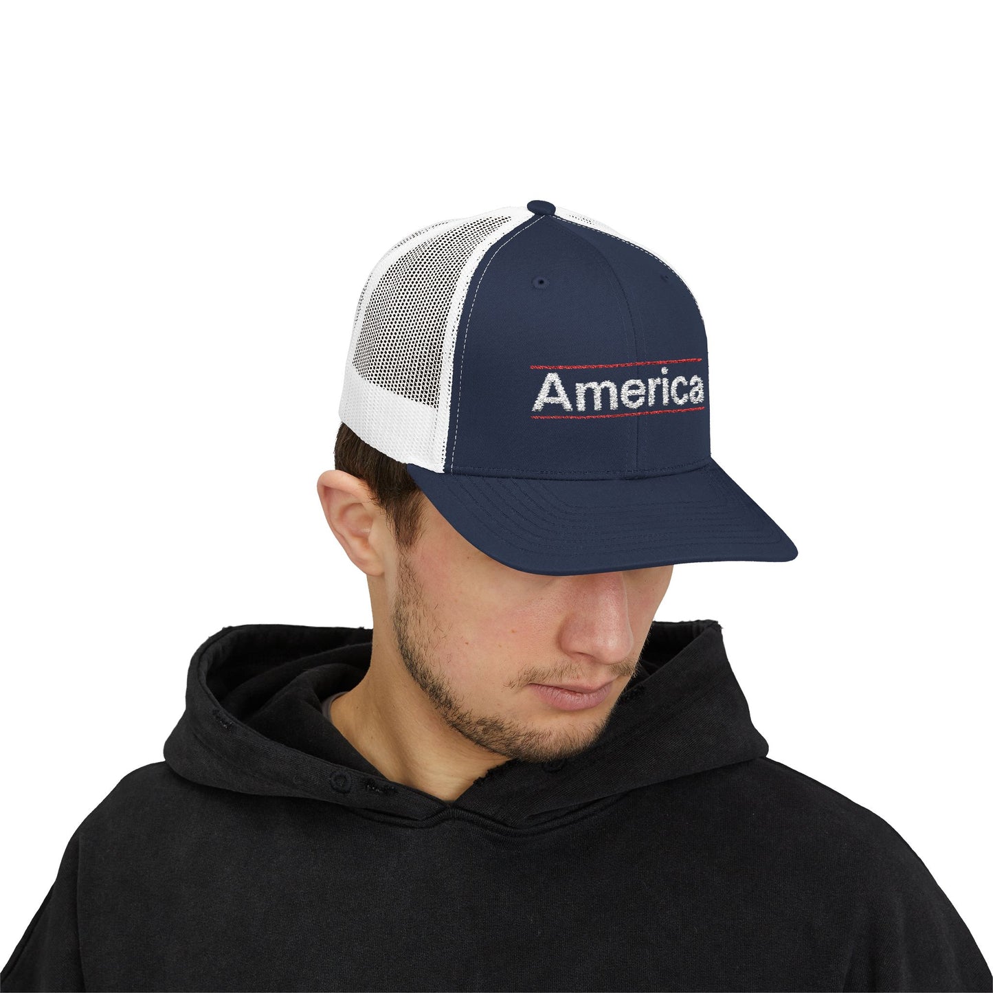 America - USA Pride Hat Blue