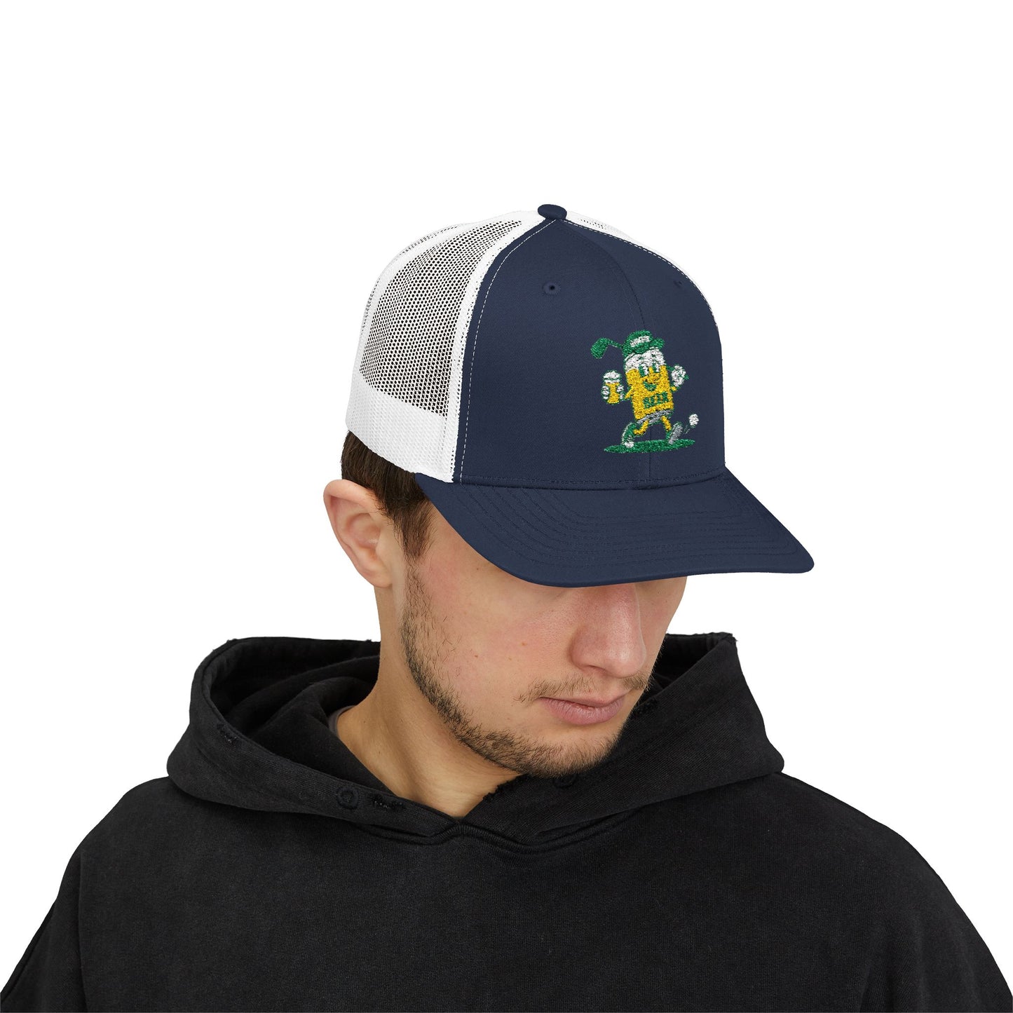 Grip it and Sip it - Golfing and drinking Trucker Hat