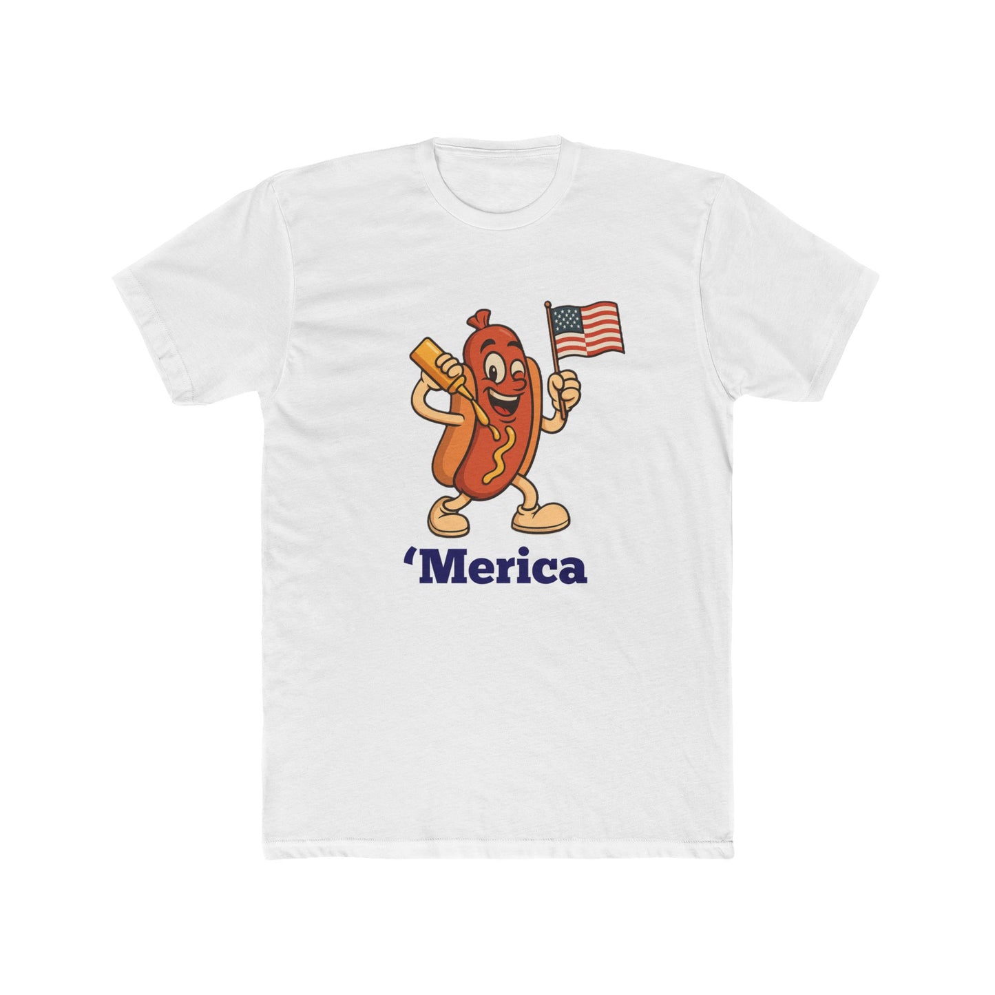 'Merica Happy Hot Dog Tee