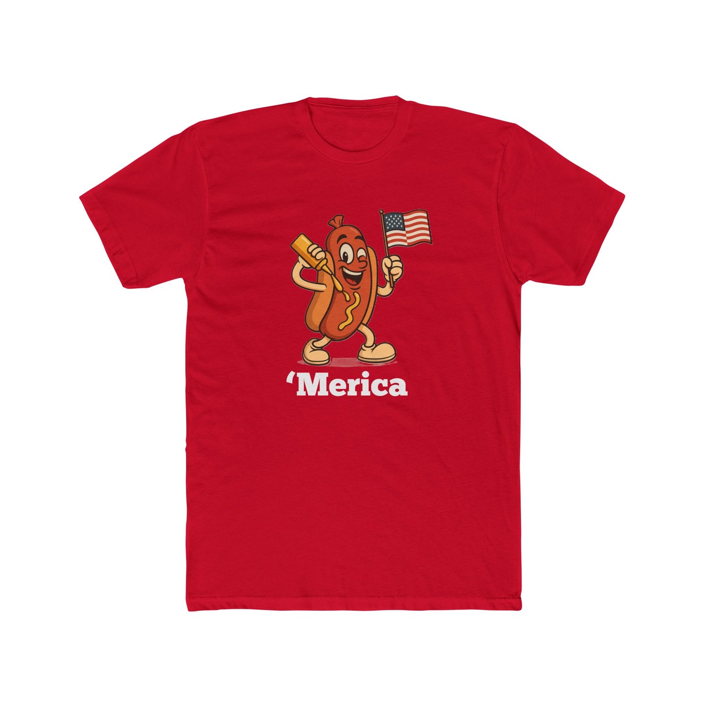 'Merica Happy Hot Dog Tee