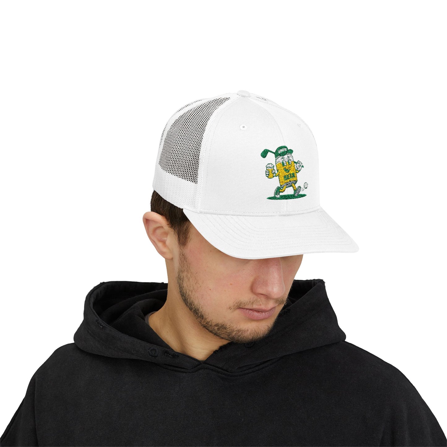 Grip it and Sip it - Golfing and drinking Trucker Hat
