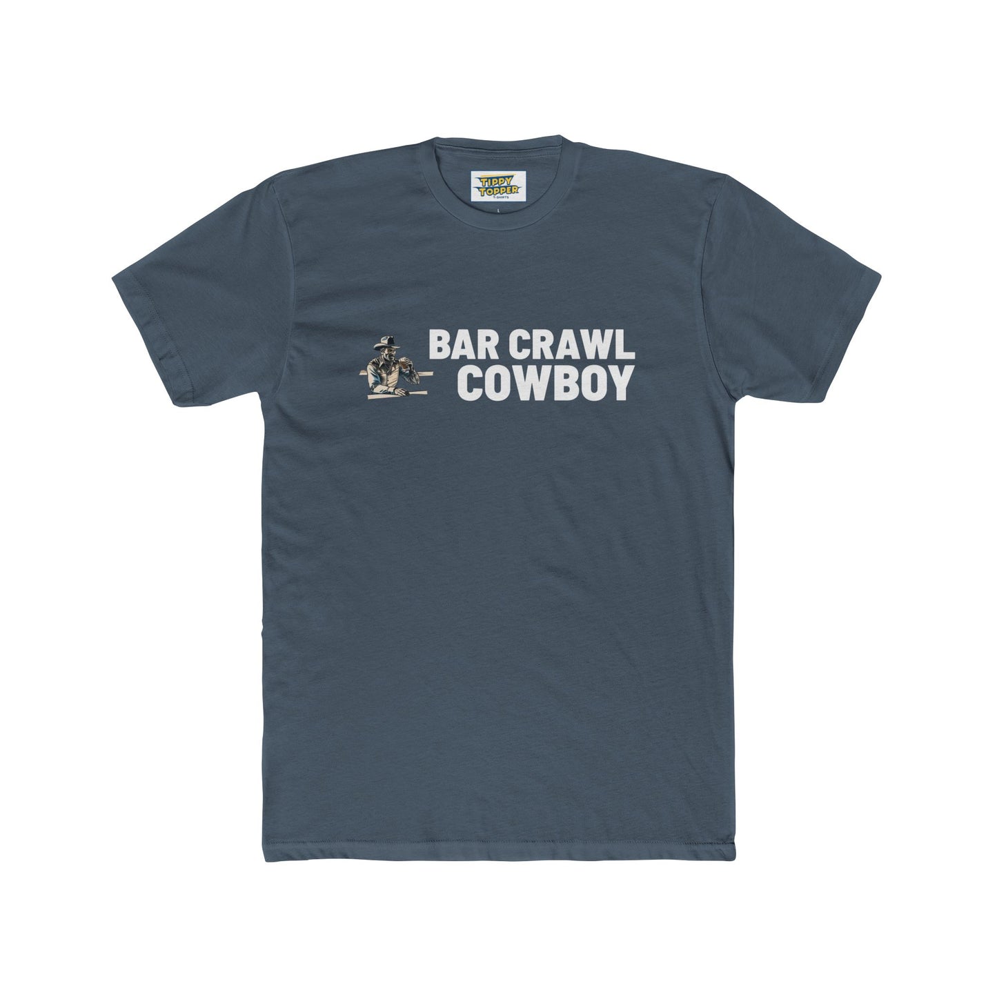 Bar Crawl Cowboy Fun Party Shirt