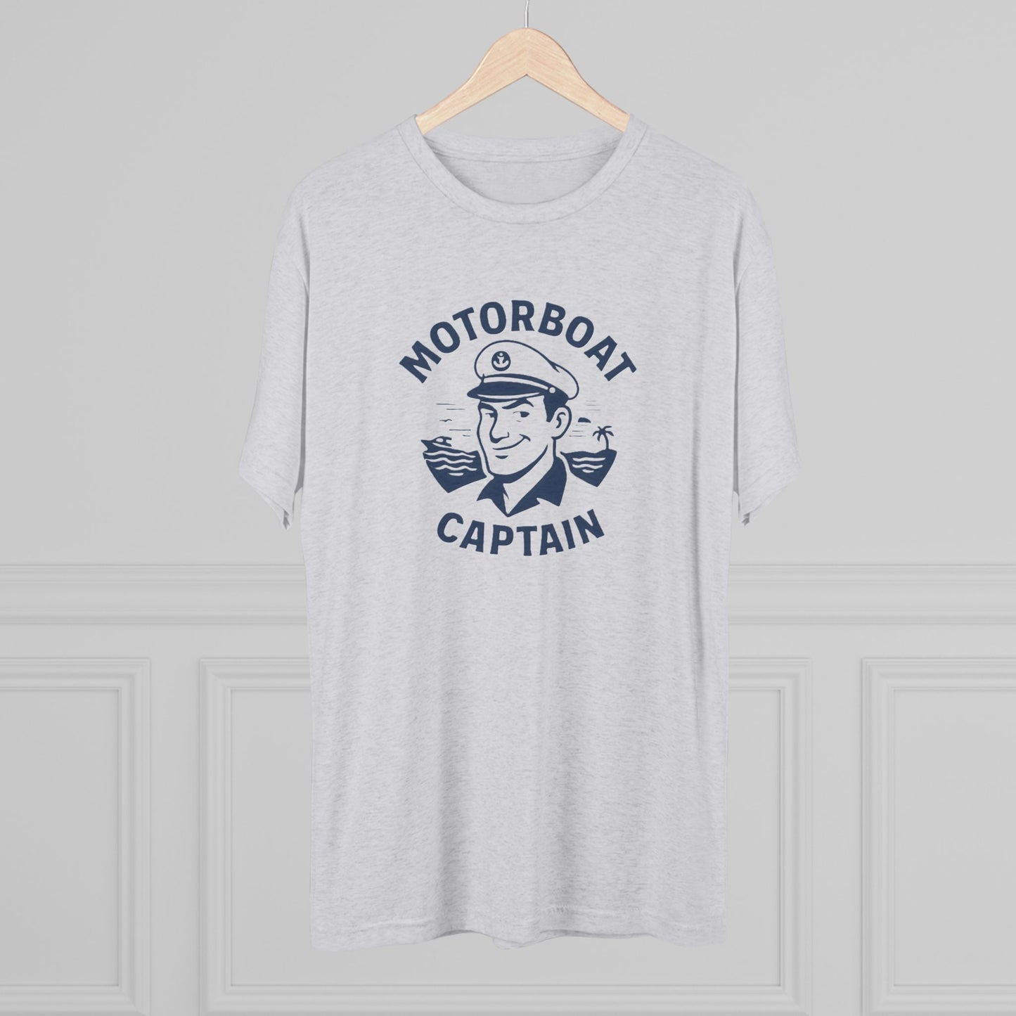 Motorboat Captain - Top Shelf Blended Tee