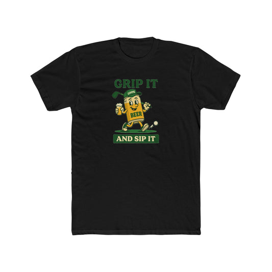 Grip it and sip it - Golf & Beer T-shirt
