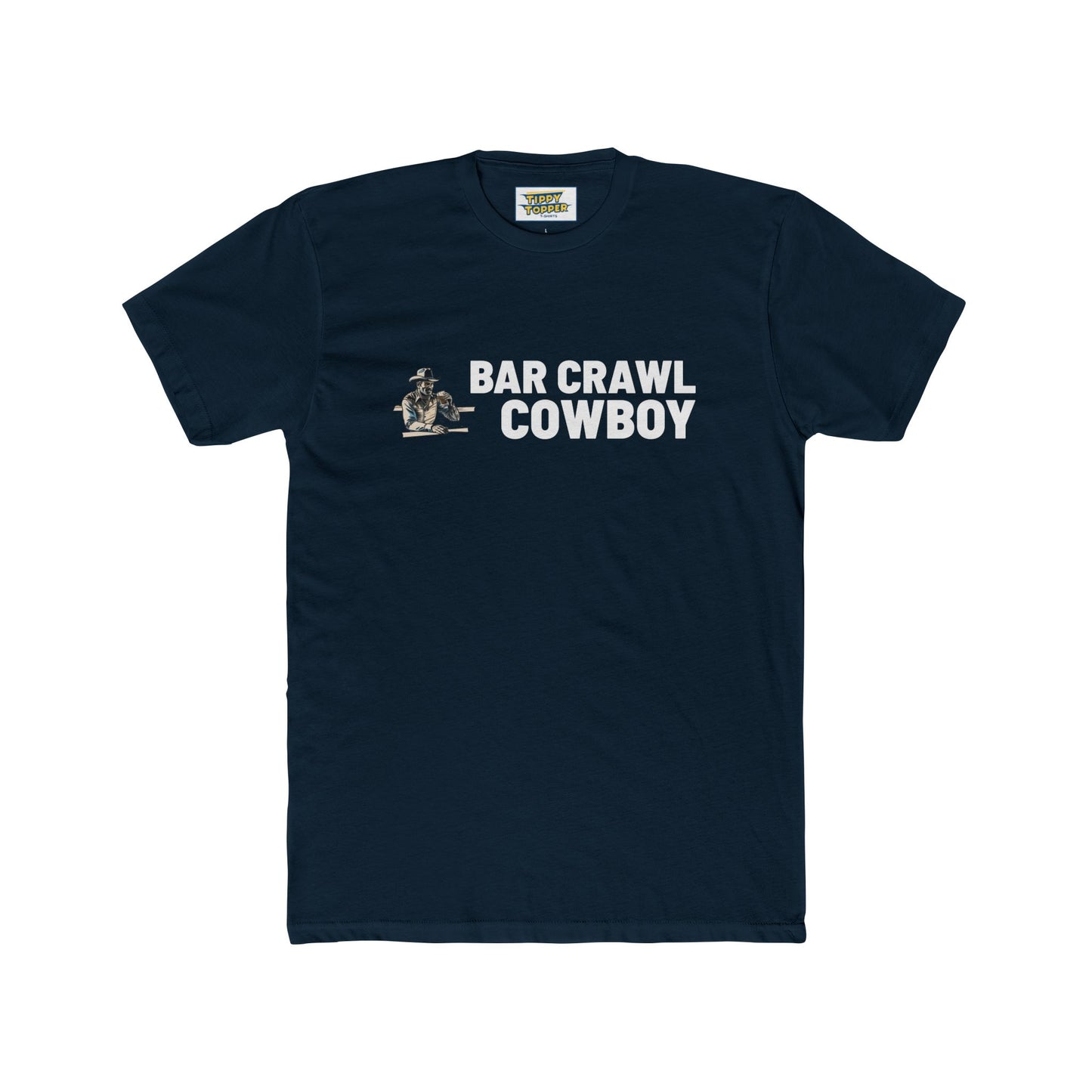 Bar Crawl Cowboy Fun Party Shirt