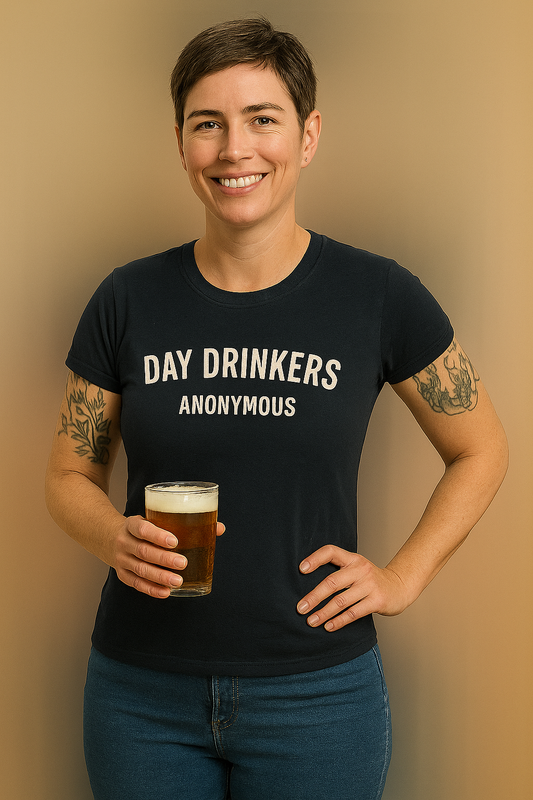 Day Drinkers Anonymous - Stealthy Drinking T-shirt