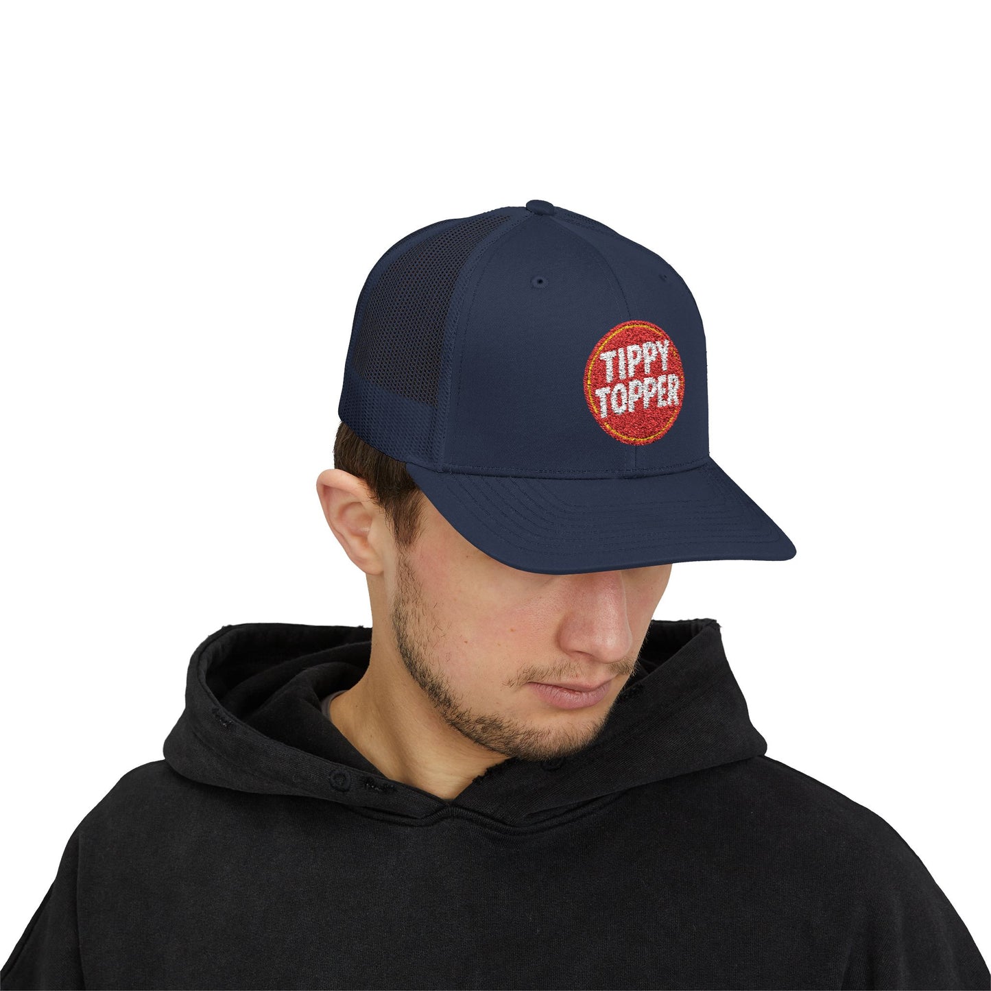 Tippy Topper Snapback Trucker Cap