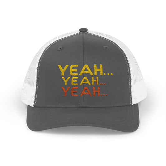 Yeah Yeah Yeah Snapback Trucker Cap