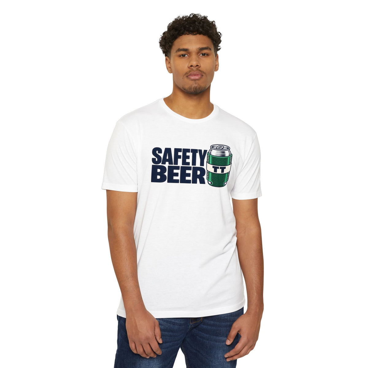 Safety Beer Graphic T-Shirt
