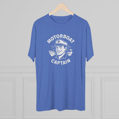 Motorboat Captain - Top Shelf Blended Tee