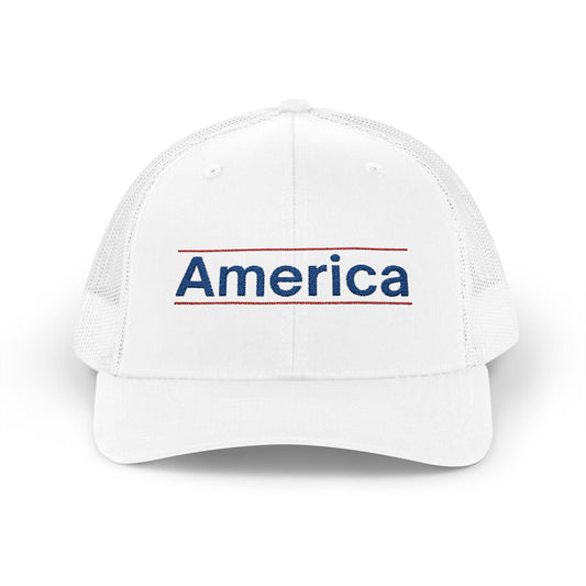 America - USA Pride Hat White