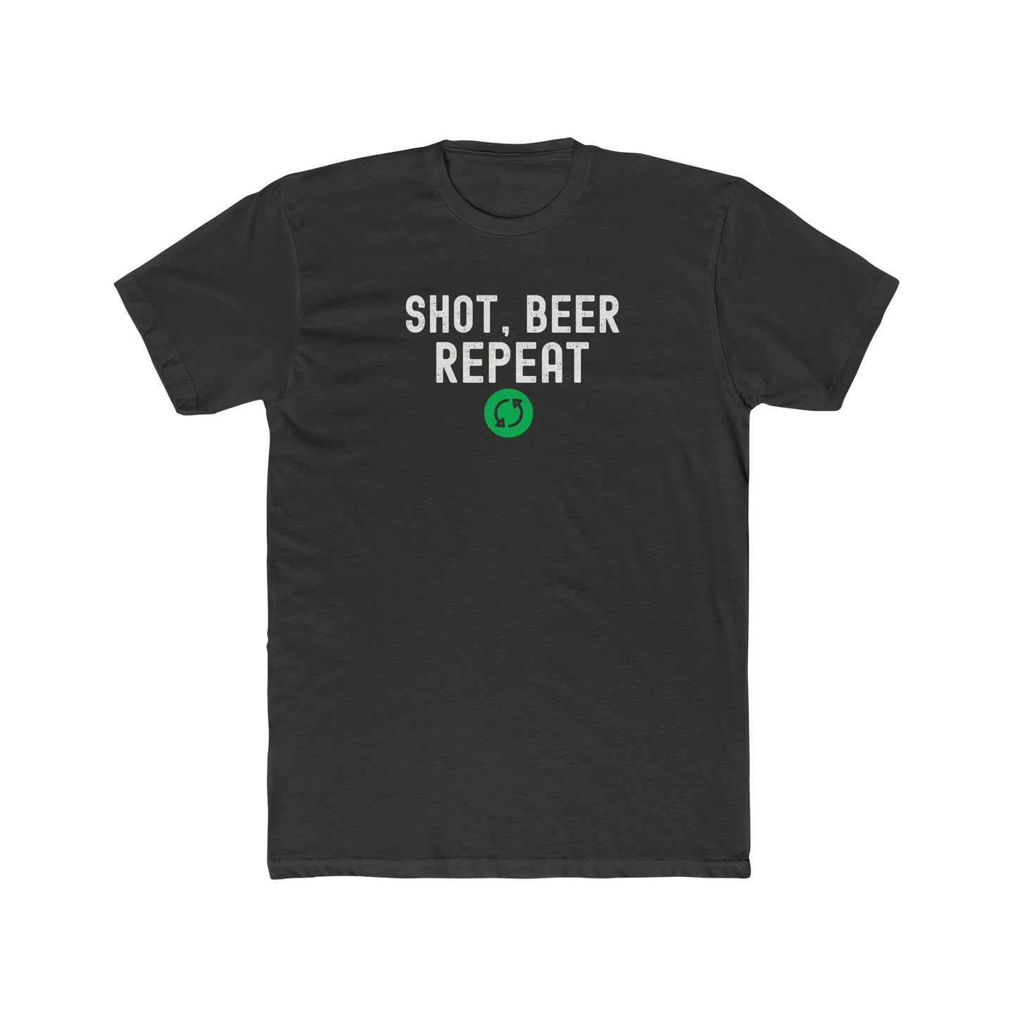 Shot, Beer, Repeat - Men Unisex T-shirt