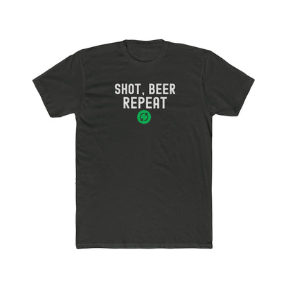 Shot, Beer, Repeat - Men Unisex T-shirt