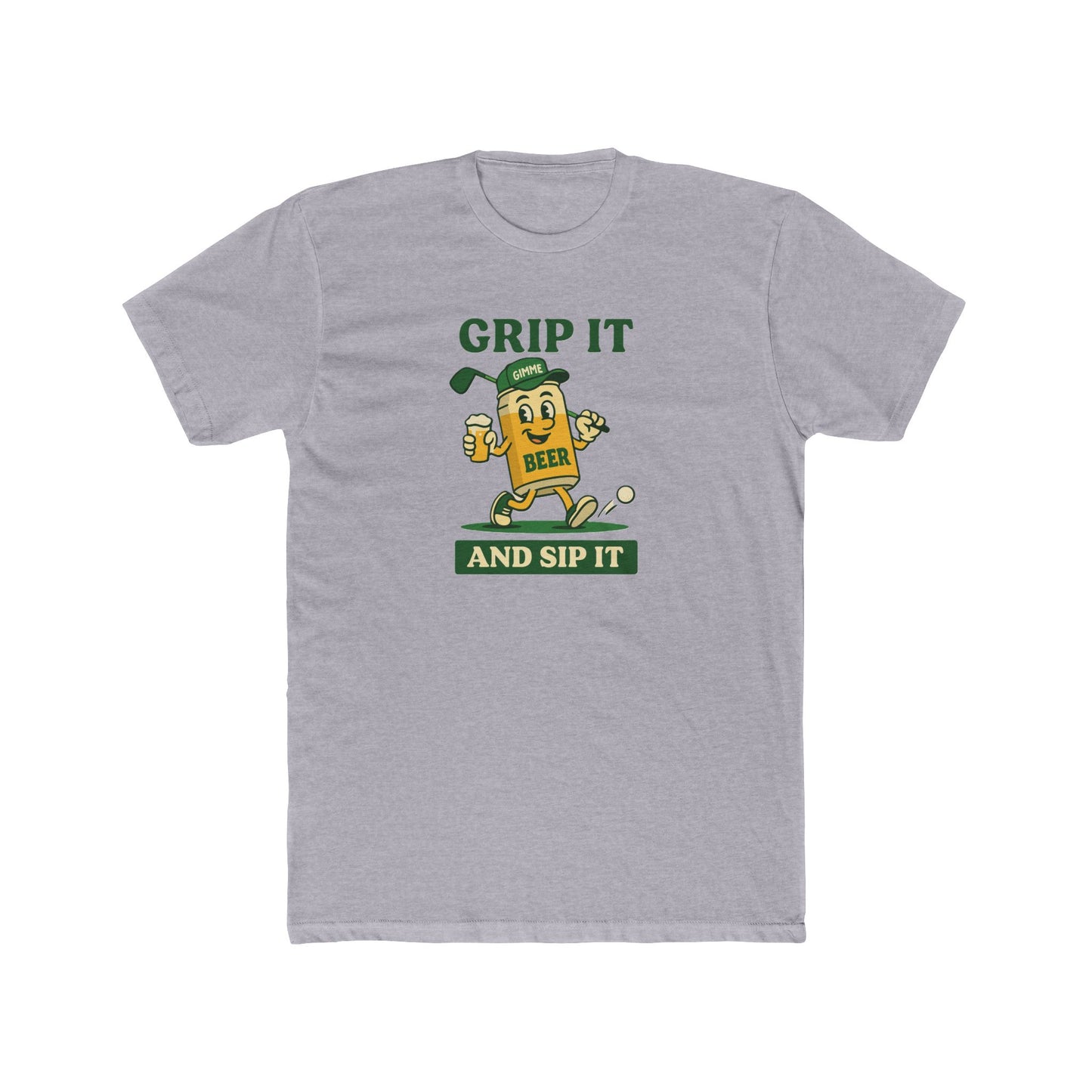 Grip it and sip it - Golf & Beer T-shirt