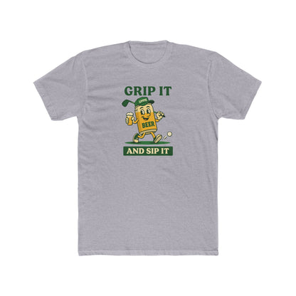 Grip it and sip it - Golf & Beer T-shirt