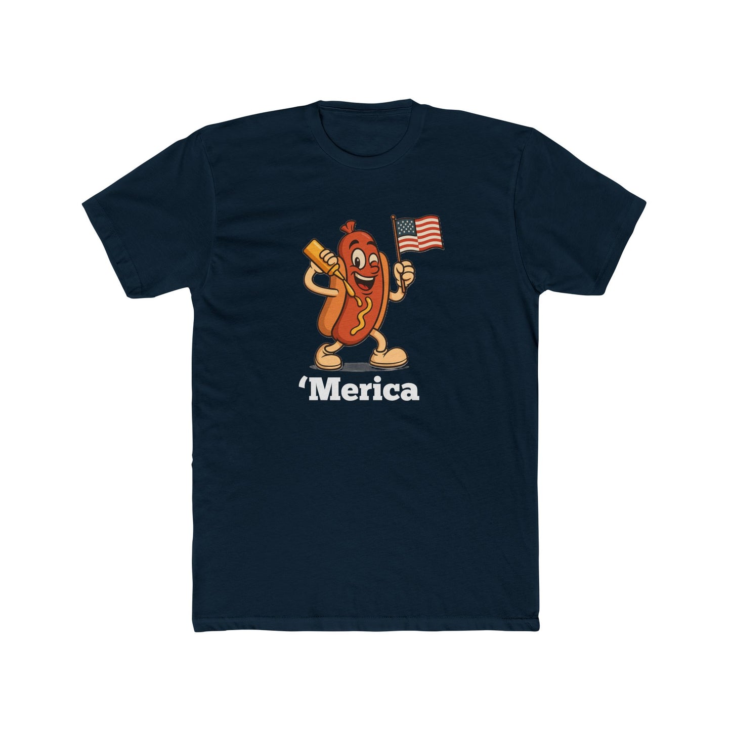 'Merica Happy Hot Dog Tee