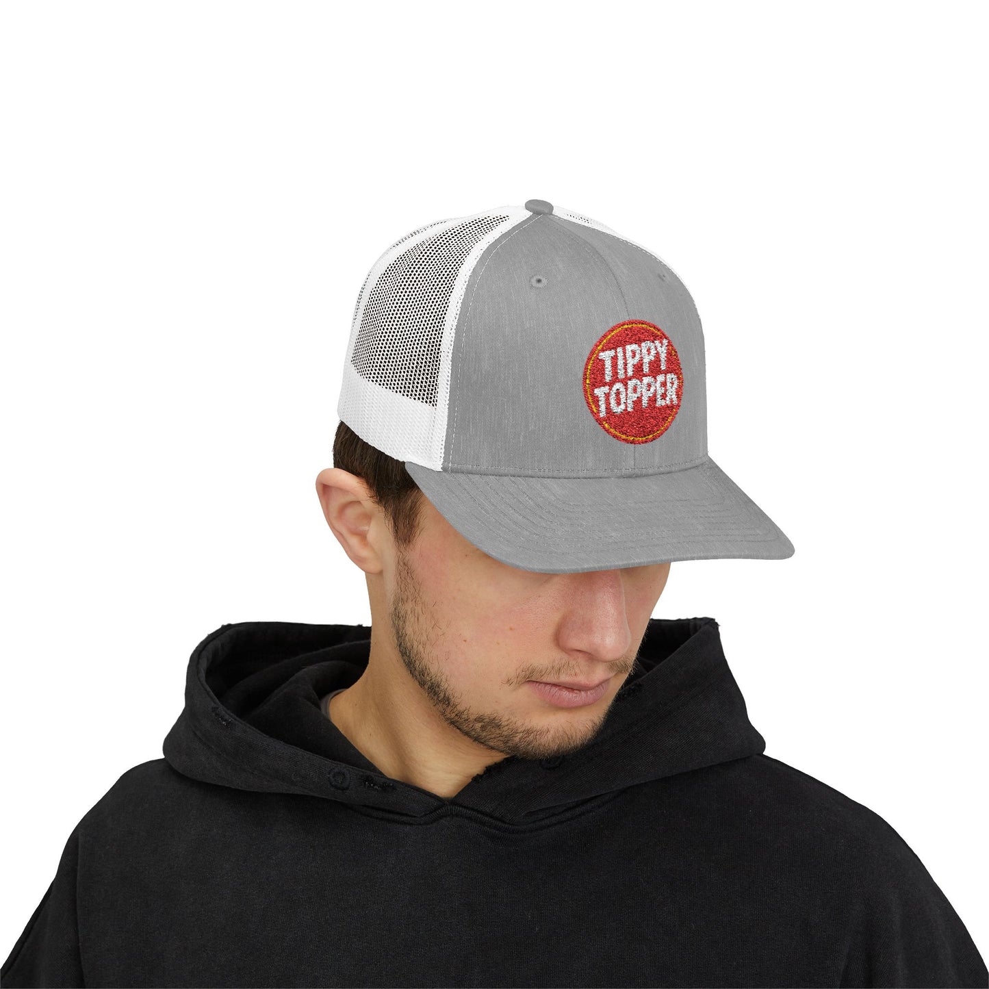 Tippy Topper Snapback Trucker Cap
