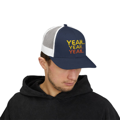 Yeah Yeah Yeah Snapback Trucker Cap