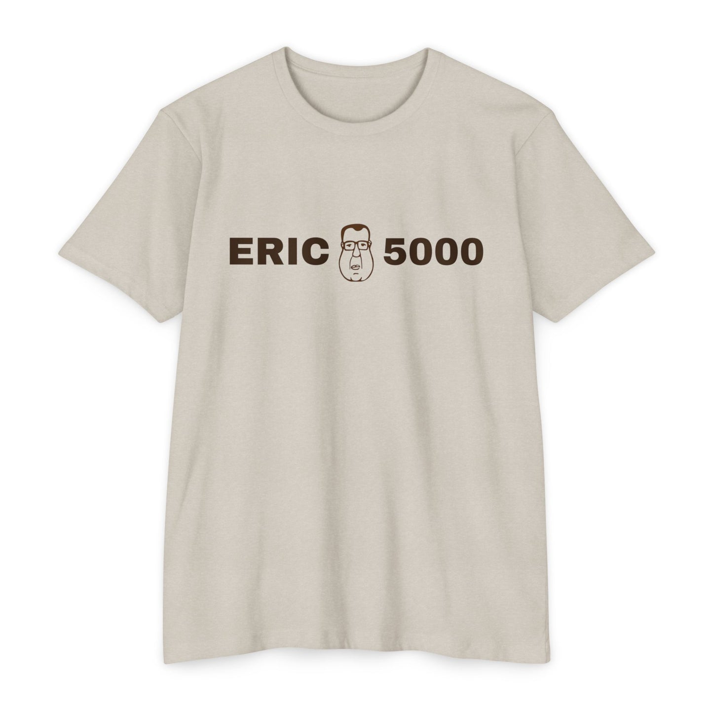 Eric 5000 T-Shirt – Retro Minimalist Face Graphic Tee