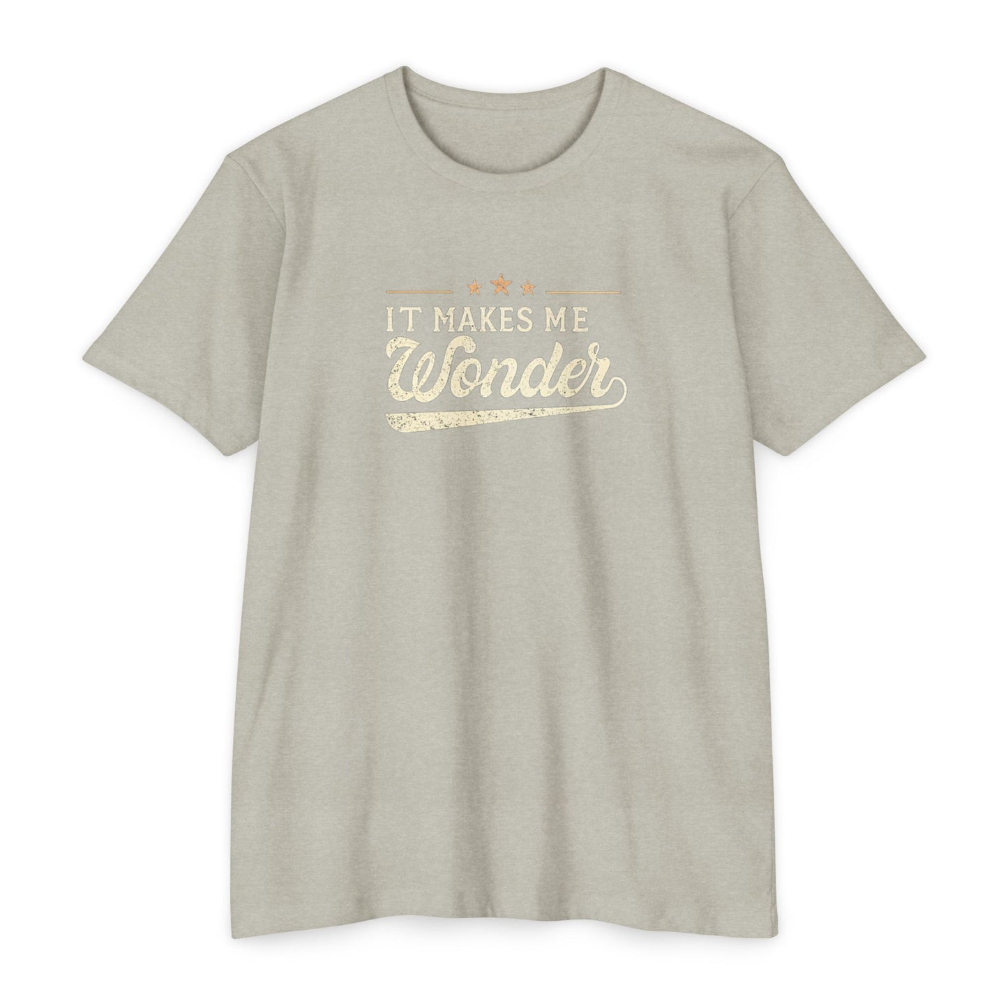 It Makes Me Wonder - Rock Lyric Shirt