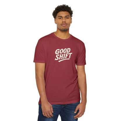 Good Shift T-Shirt — Retro Script Tee