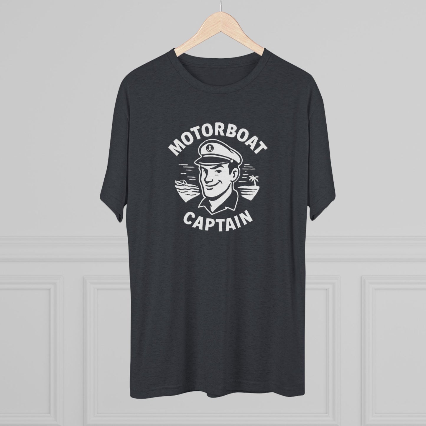 Motorboat Captain - Top Shelf Blended Tee