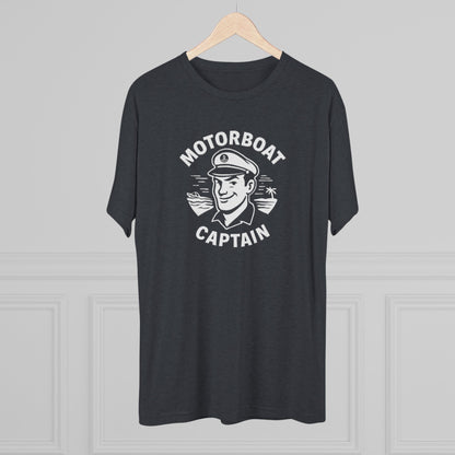 Motorboat Captain - Top Shelf Blended Tee