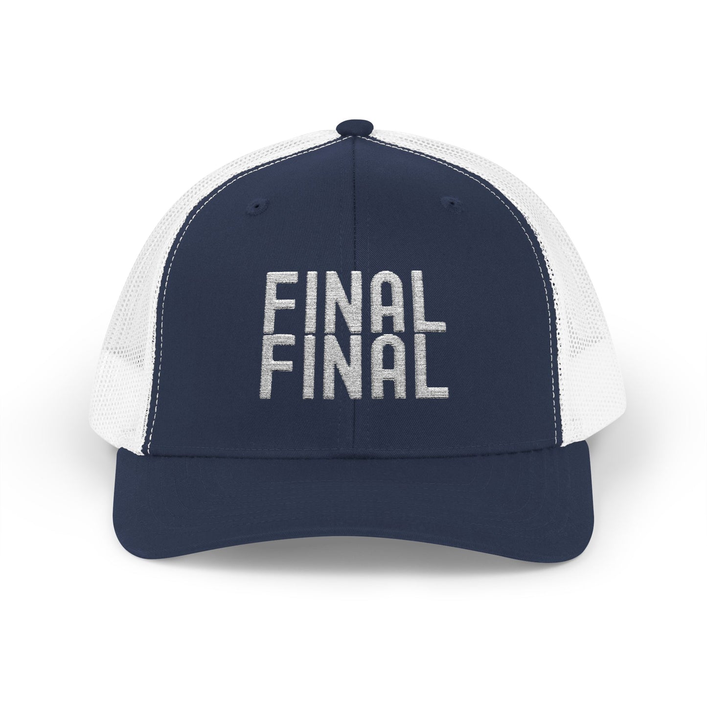 Final Final Snapback Trucker Hat