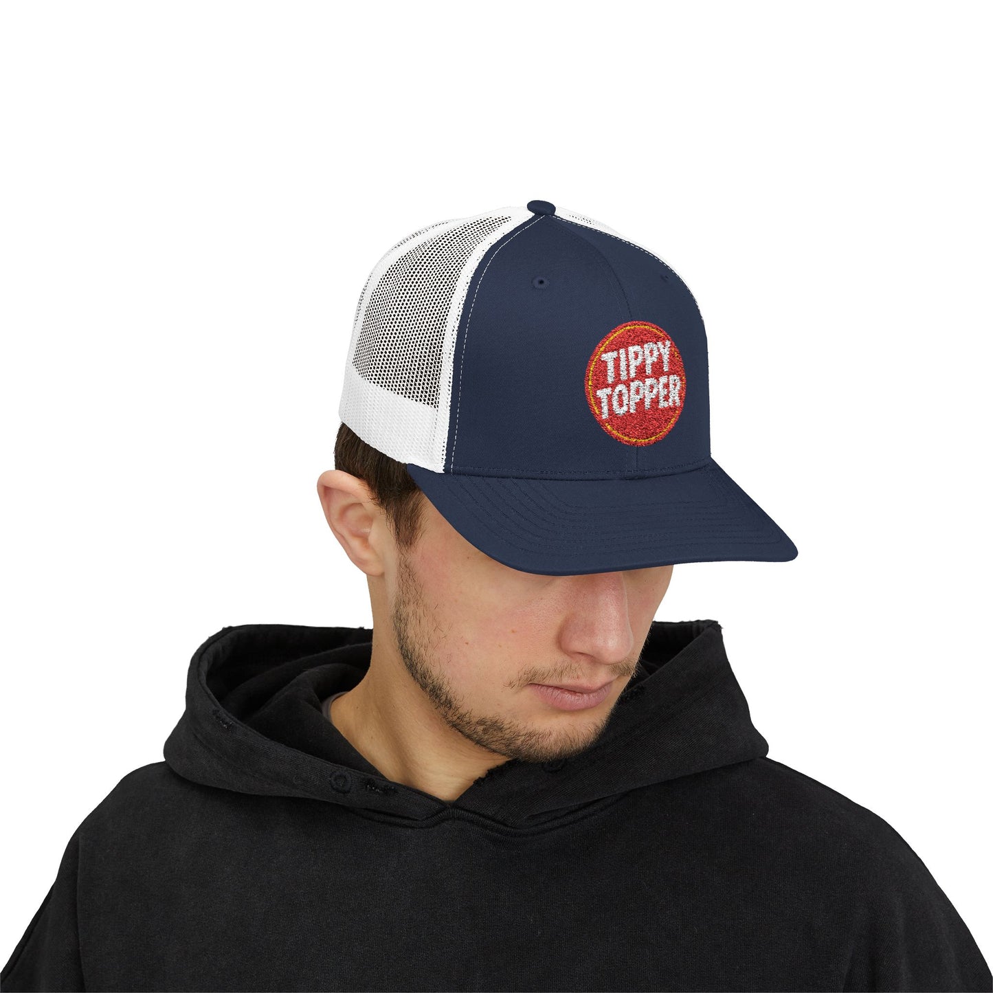 Tippy Topper Snapback Trucker Cap