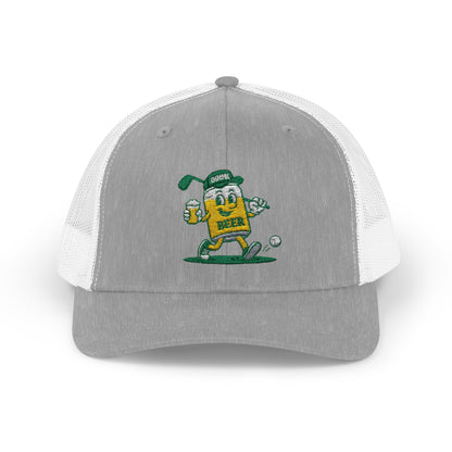 Grip it and Sip it - Golfing and drinking Trucker Hat