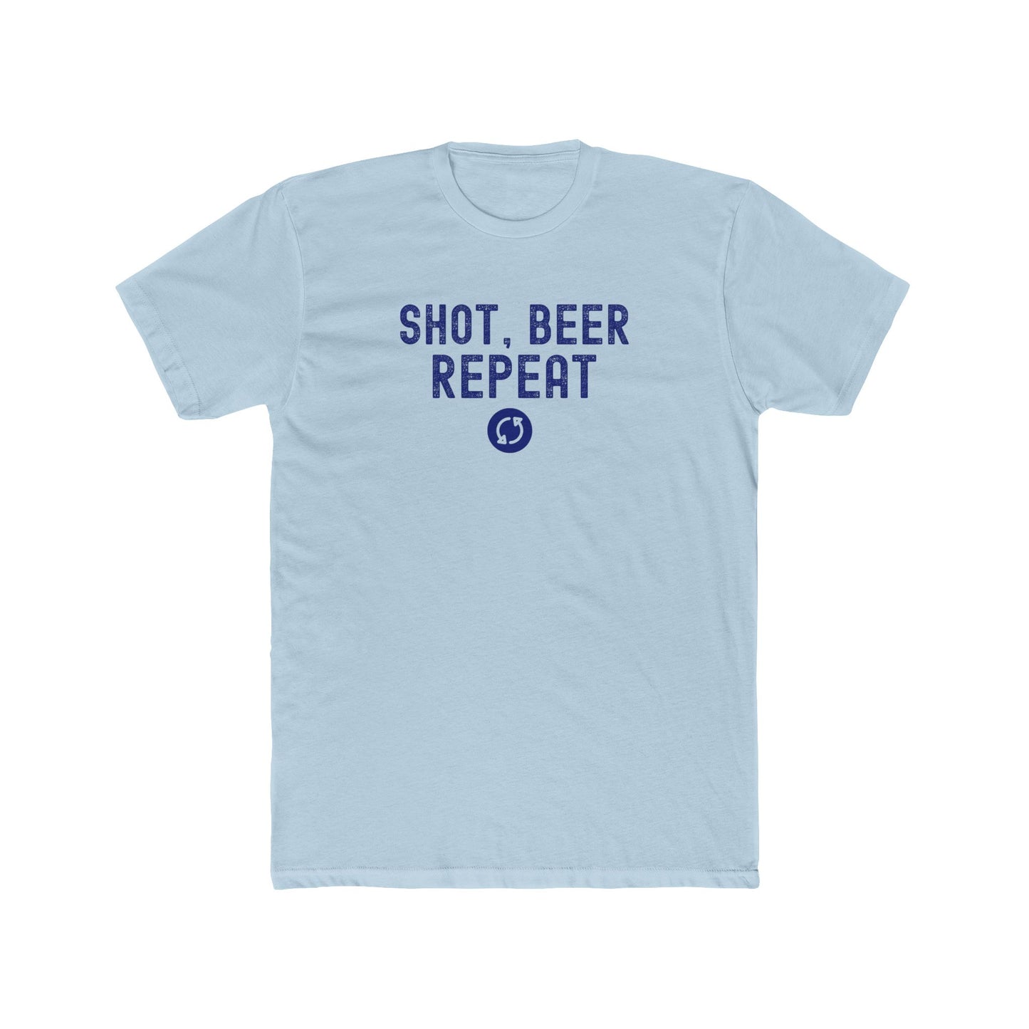Shot, Beer, Repeat - Men Unisex T-shirt