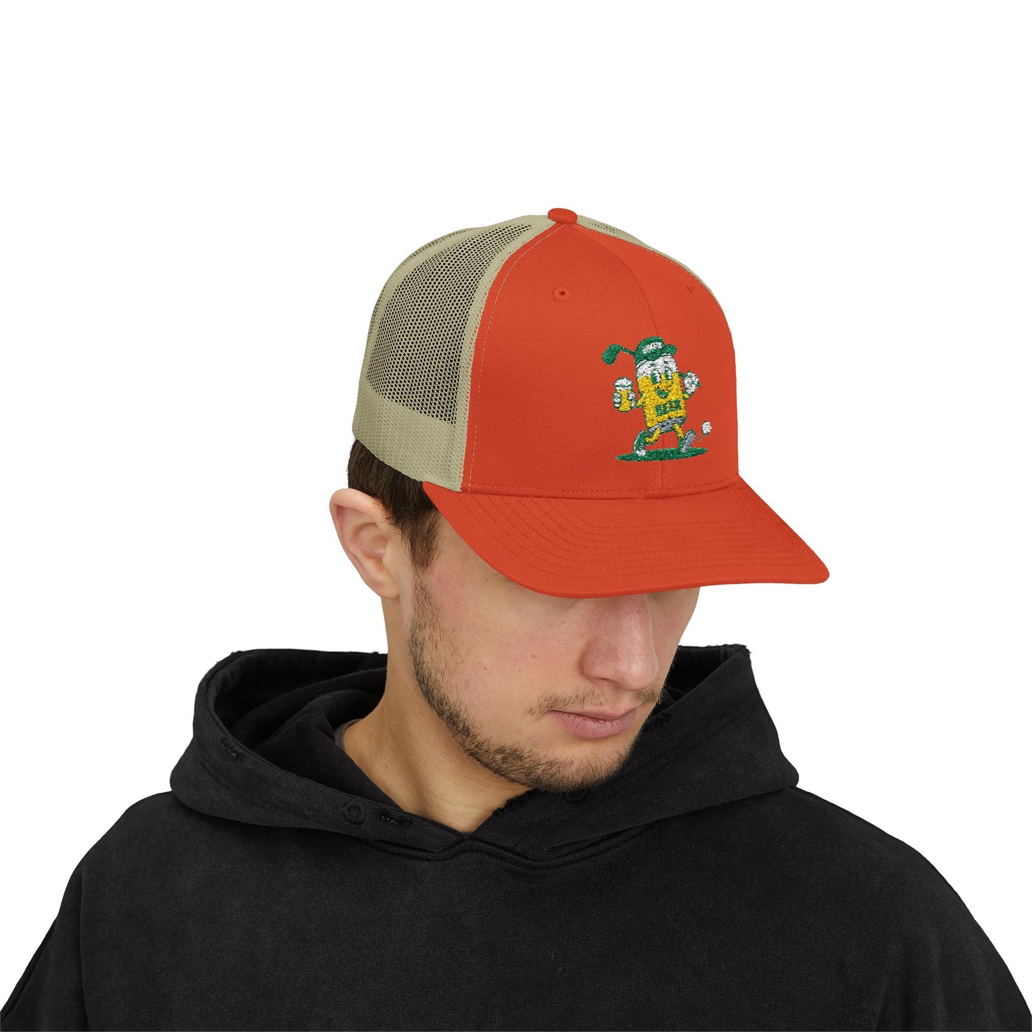 Grip it and Sip it - Golfing and drinking Trucker Hat