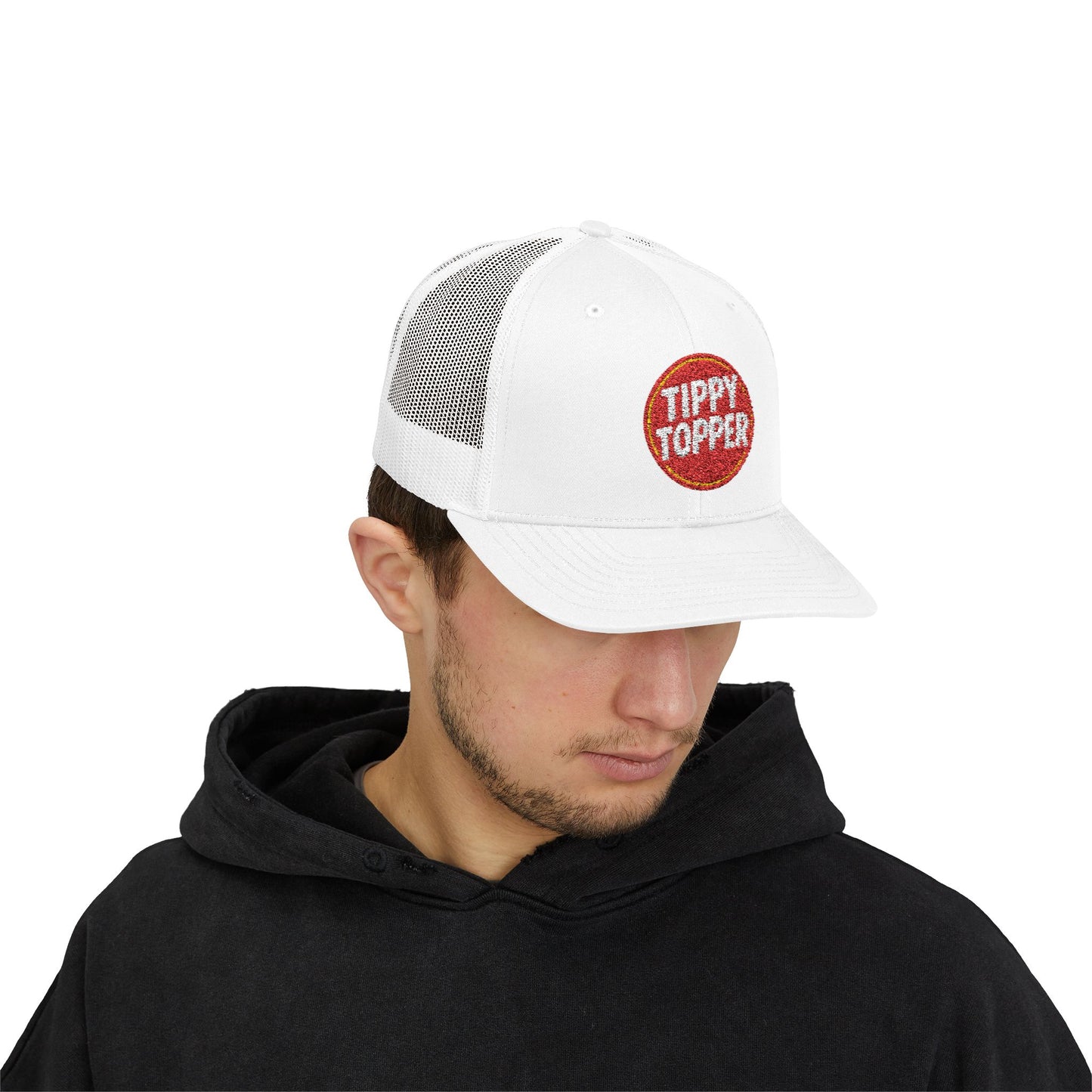 Tippy Topper Snapback Trucker Cap