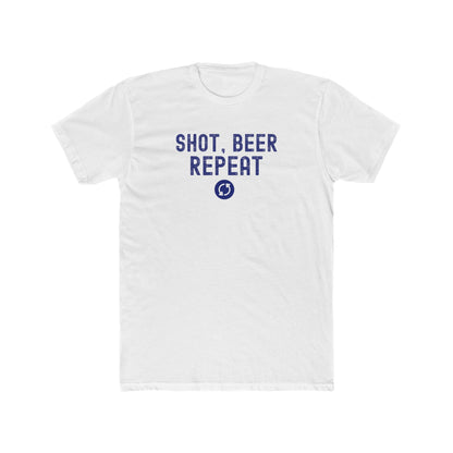 Shot, Beer, Repeat - Men Unisex T-shirt