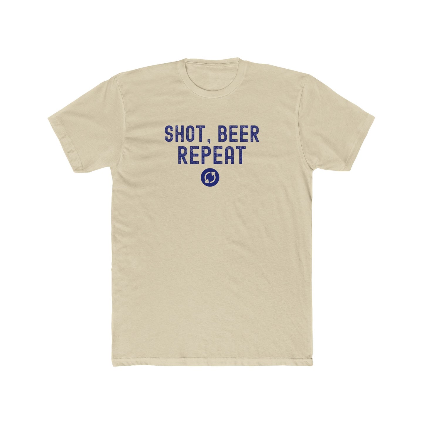 Shot, Beer, Repeat - Men Unisex T-shirt