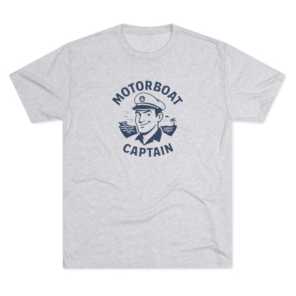 Motorboat Captain - Top Shelf Blended Tee