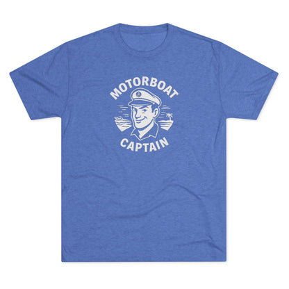 Motorboat Captain - Top Shelf Blended Tee