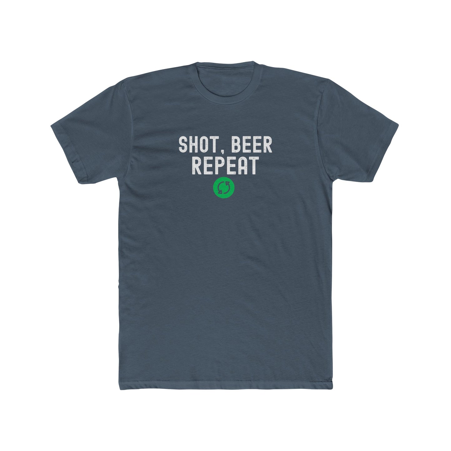 Shot, Beer, Repeat - Men Unisex T-shirt