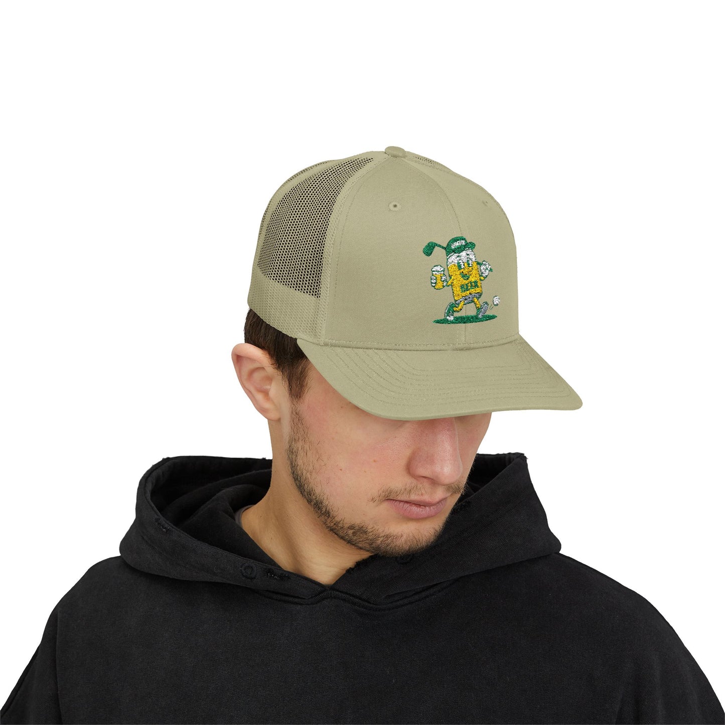 Grip it and Sip it - Golfing and drinking Trucker Hat