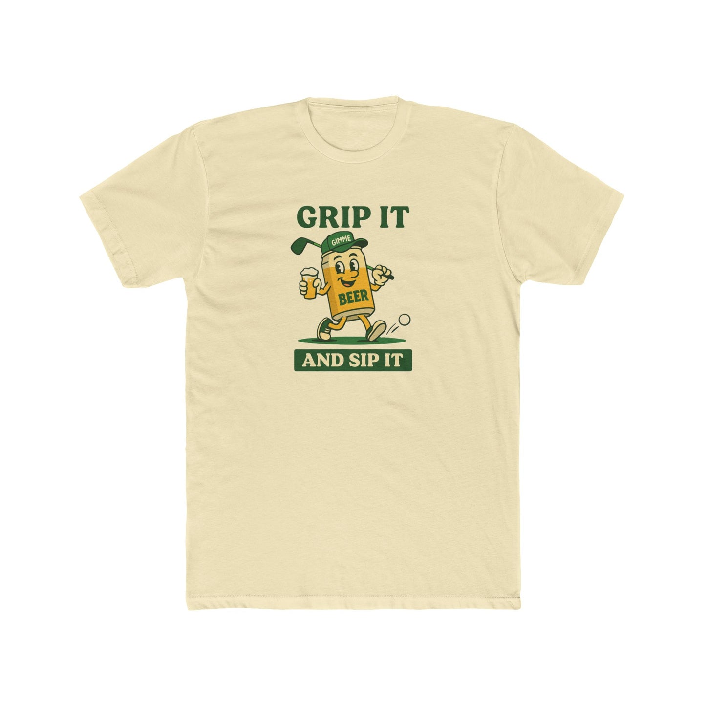 Grip it and sip it - Golf & Beer T-shirt