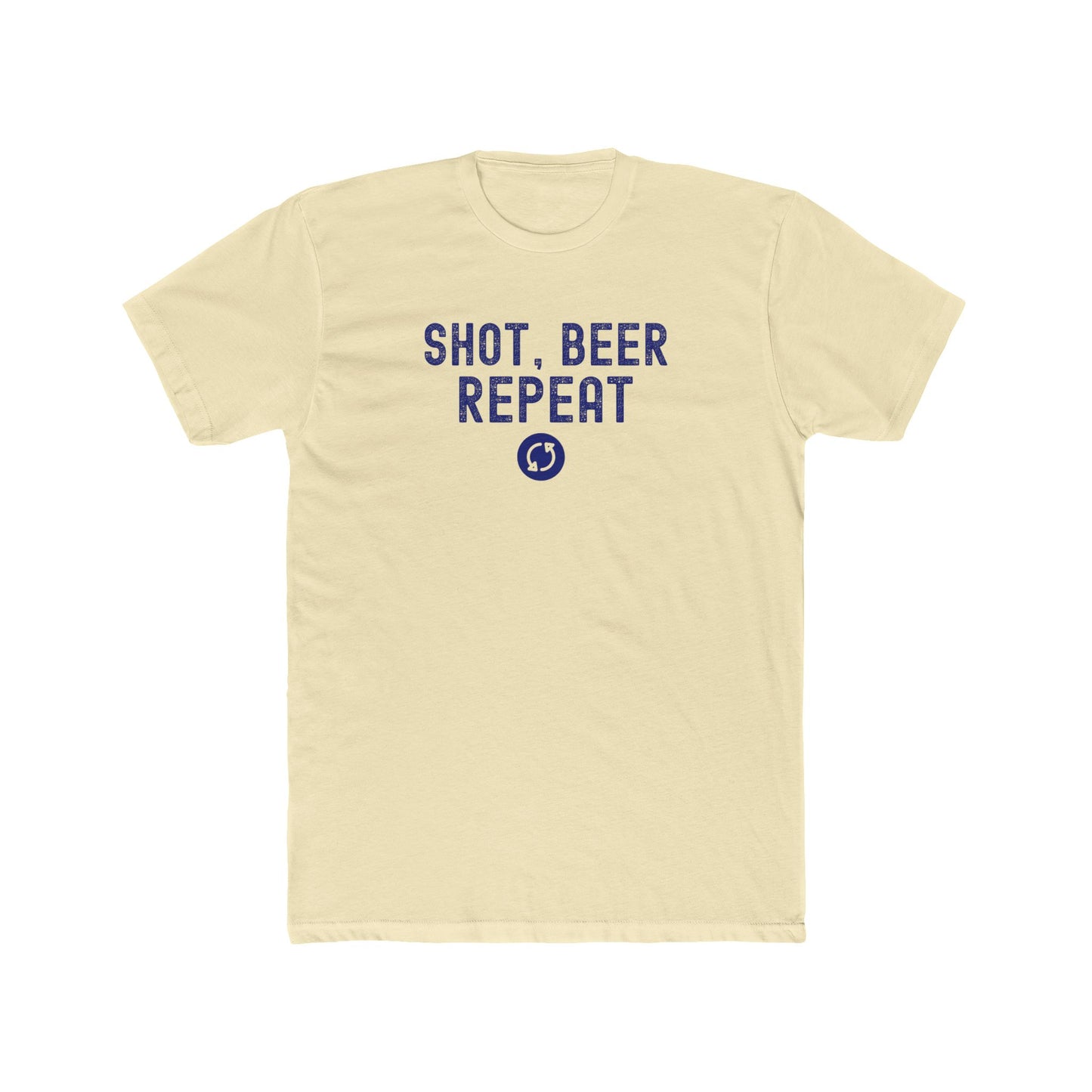 Shot, Beer, Repeat - Men Unisex T-shirt