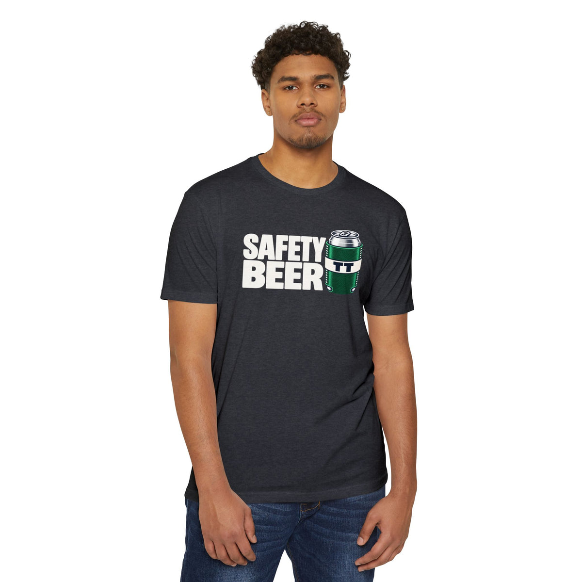 Safety Beer Graphic T-Shirt