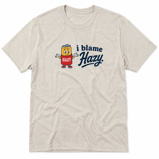 i blame Hazy - T-shirt