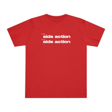 Load image into Gallery viewer, Side Action Unisex Deluxe T-shirt
